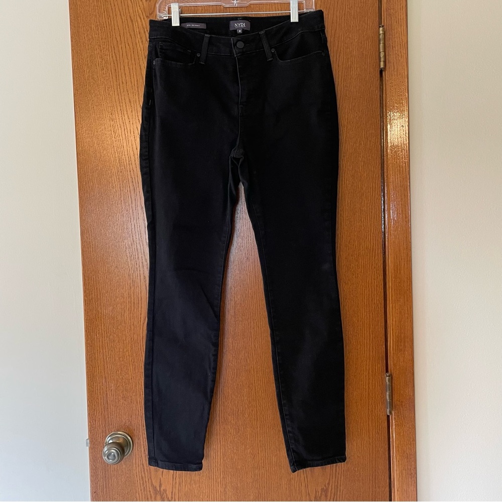 NYDJ Jeans Ami Skinny sz 10 Blck